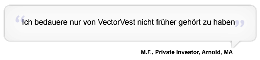 Why I choose VectorVest!
