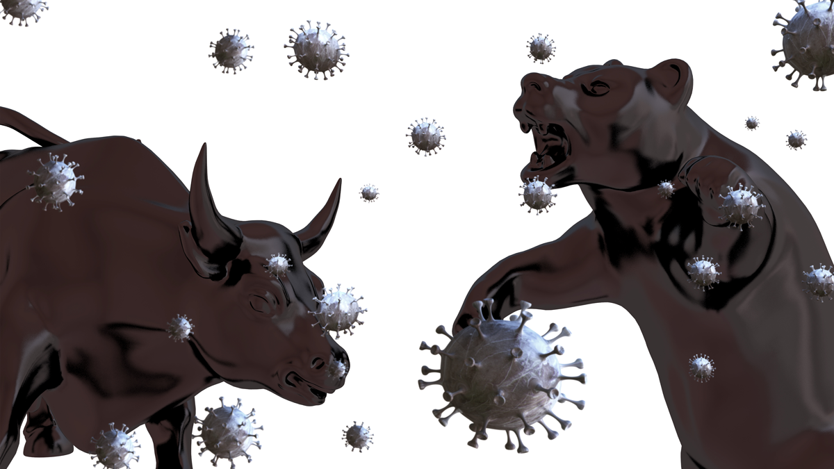 Bull and Bear vs coronavirus