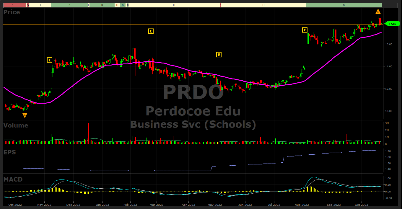 Perdocoe Education Corporation Jumps 70% in Past Year With a Recent Yearly High: Is Now the Time to Take a Position?
