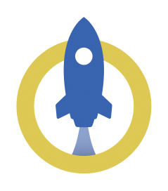 Options Launchpad rocket logo
